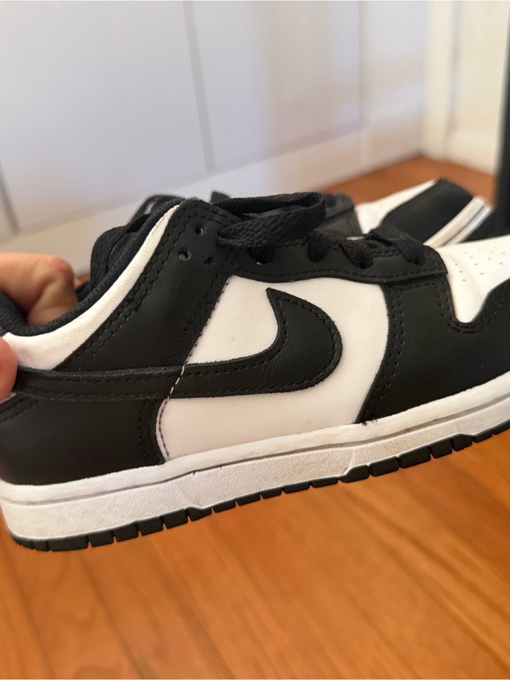 Nike Kids Black and White Low-Top Sneaker